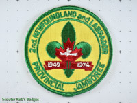 1974 - 2nd Newfoundland and Labrador Jamboree [NL JAMB 02a]